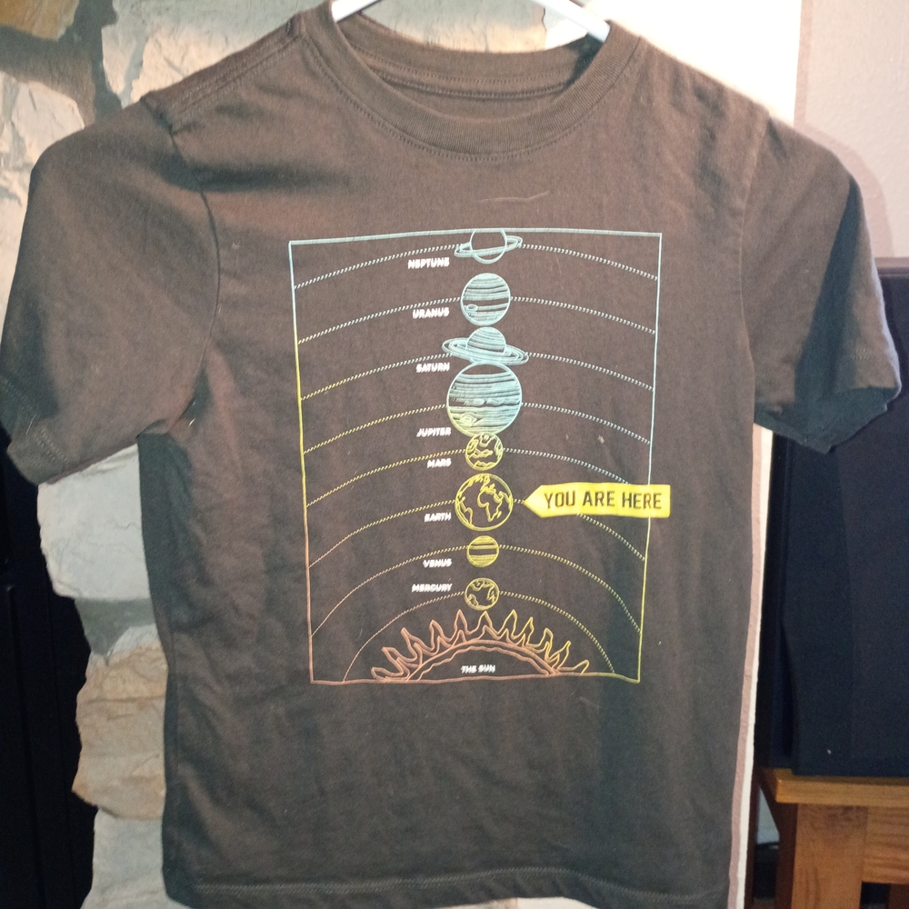 Solar System Graphic Kids T-Shirt